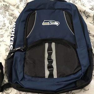 NWT - Seattle Seahawks Backpack w/ laptop sleeve.